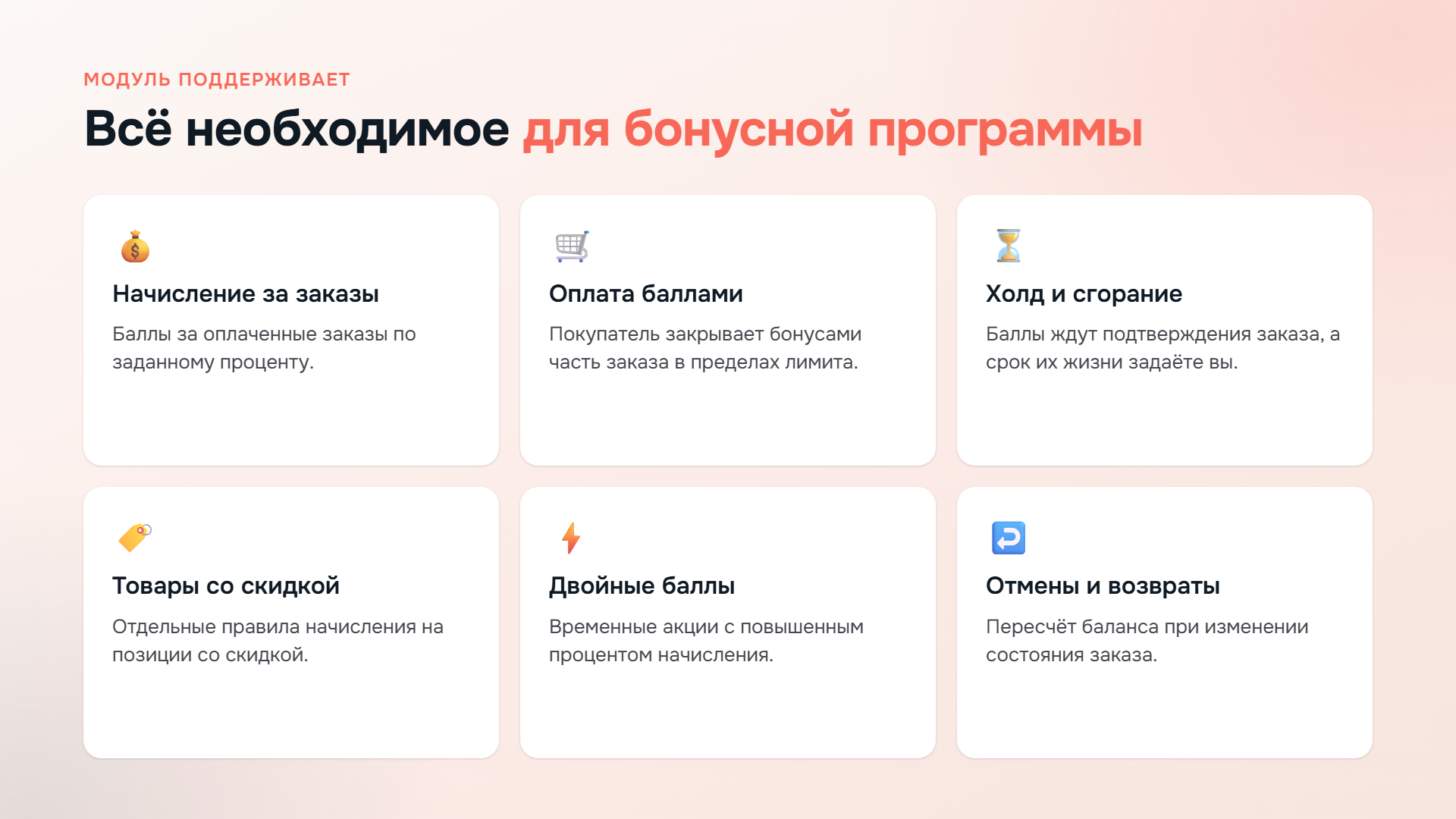 Фото 4: &laquo;Программа лояльности |  уровни, баллы, холдирование, единый счет для онлайн и оффлайн | Октопус CDP&raquo;